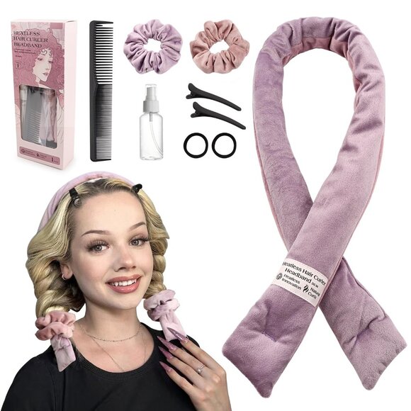 Other - Heatless Hair Curler,Heatless Curling Rod Headband,No Heat Curling Headband,Hair
